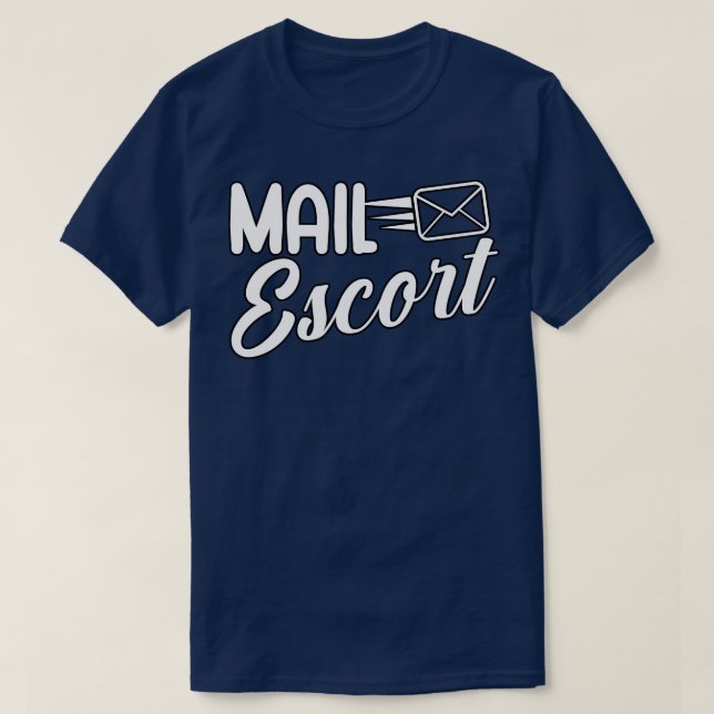 T-shirt escorte postale (Design devant)
