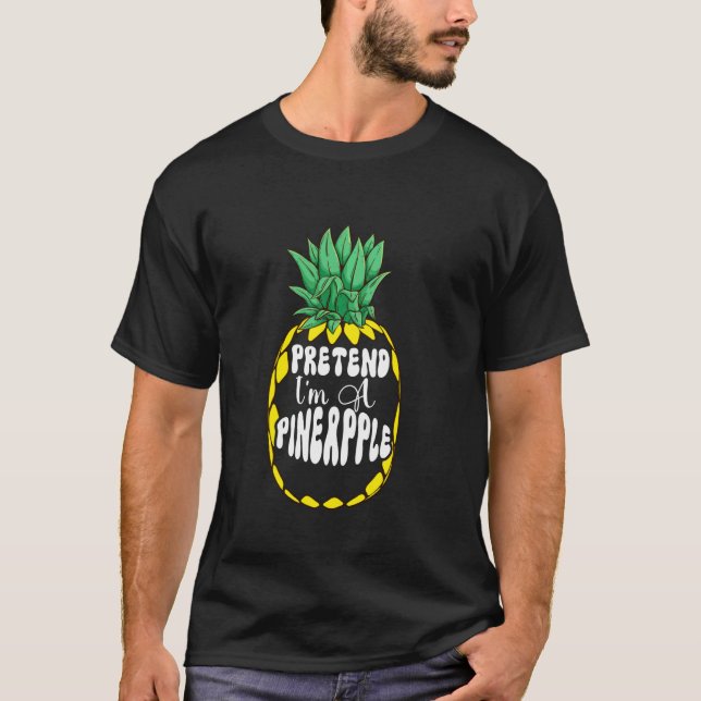 T-shirt Escouade d'ananas Trois mignons Avocados Lunettes  (Devant)