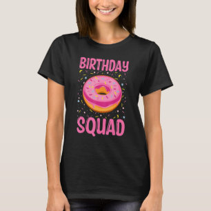 T-shirt Escouade d'anniversaire Donut 1
