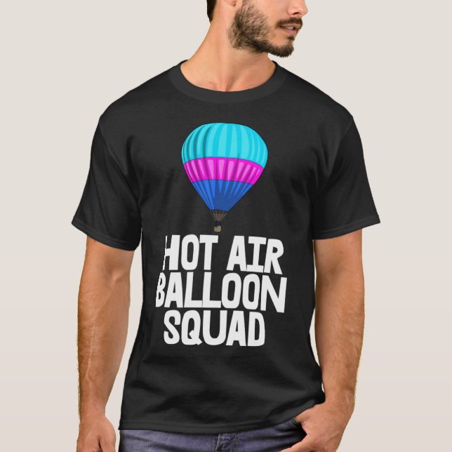 T-shirt Escouade de ballon à air chaud Tee Chemises à air  (Devant)