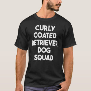 T-shirt Escouade de chien de trieur recouvert de boue