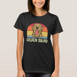 T-shirt Escouade dorée Escouade de chien Retriever doré