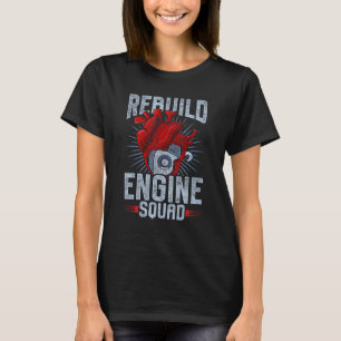 T-shirt Escouade du moteur de reconstruction du survivant 