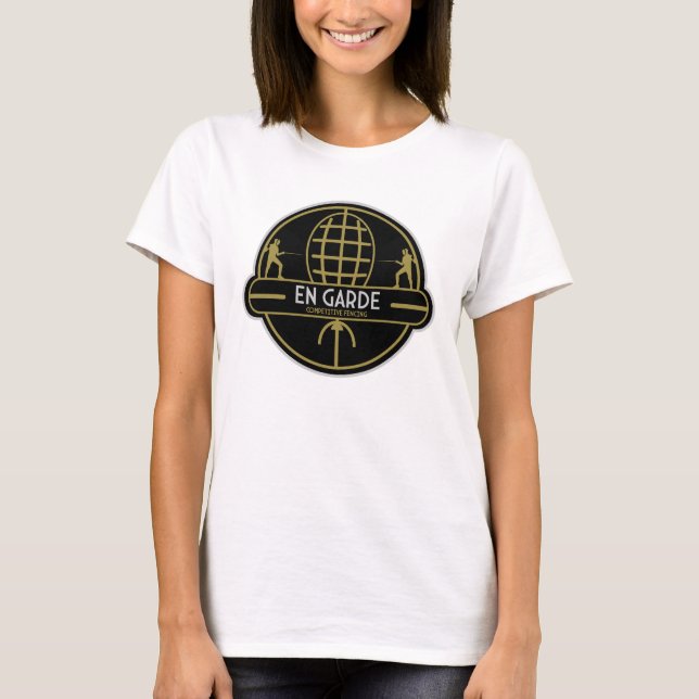 T-shirt Escrime compétitive à l'épée (Devant)