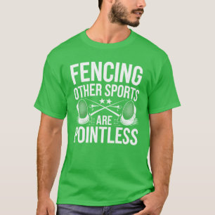 T-shirt Escrime Les Autres Sports Sont Inutiles vintage
