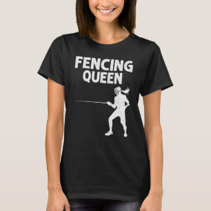 T-shirt Escrime pour femmes maman escrimeuse sports d'épée