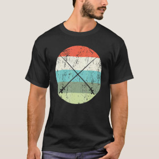 T-shirt Escrimeur Vintage Sports de combat Escrimeurs Rétr