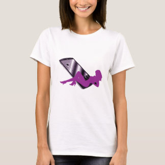 T-shirt escroc de silhouette d'ordre du jour