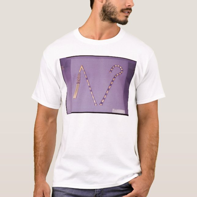 T-shirt Escroc et fléau, de la tombe de Tutankhamun (Devant)