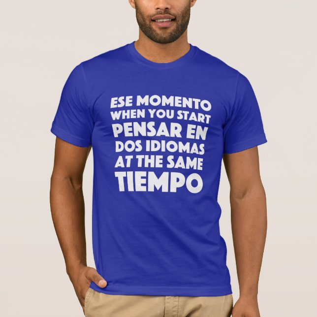 T-shirt Ese Momento quand vous commencez l'étudiant de (Devant)