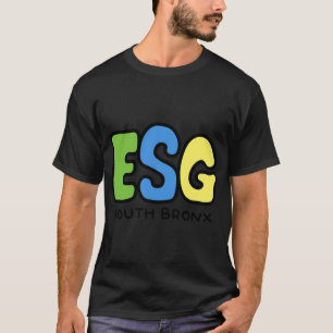 T-shirt ESG South Bronx les années 70 Hip hop Punk Hommage