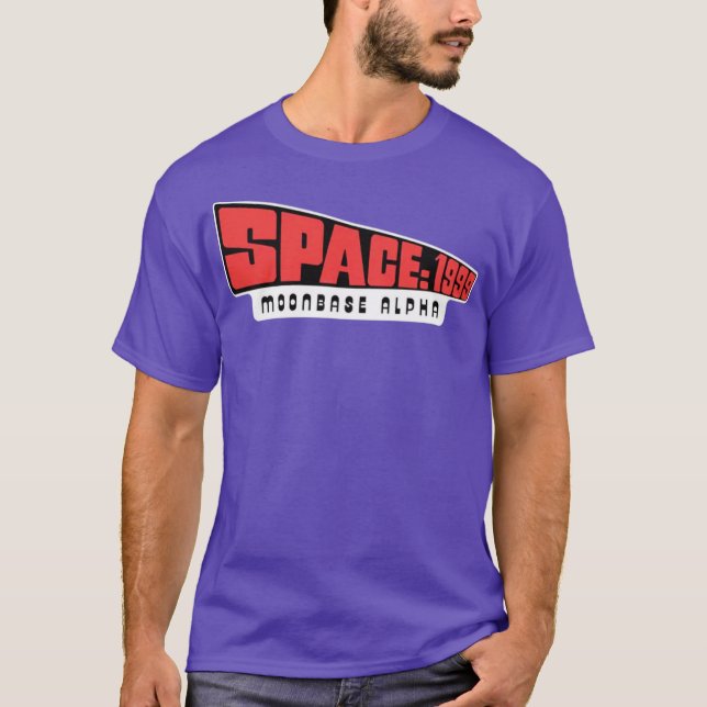 T-shirt Espace 1999 Moonbase Alpha (Devant)