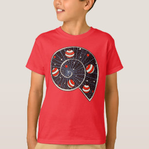 T-shirt Espace amusant Spiral Galaxy Enfants