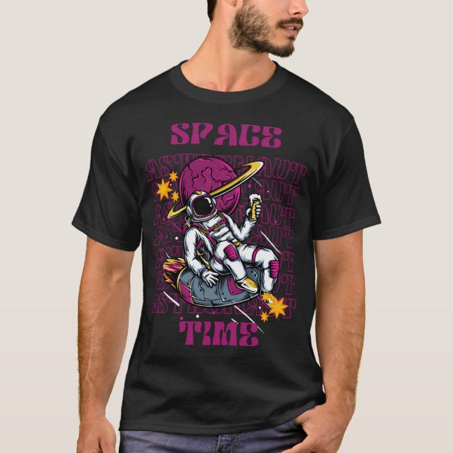 T-shirt Espace astronautique (Devant)