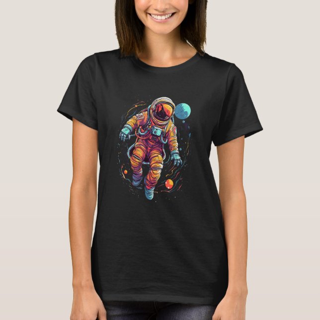 T-shirt Espace astronautique (Devant)