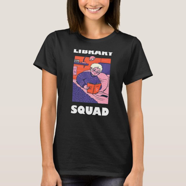 T-shirt Espace bibliothèque Premium 1 (Devant)