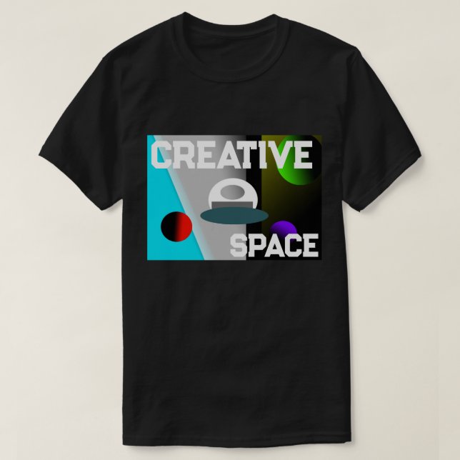 T-shirt Espace Créatif par J.H. Thornton (Design devant)