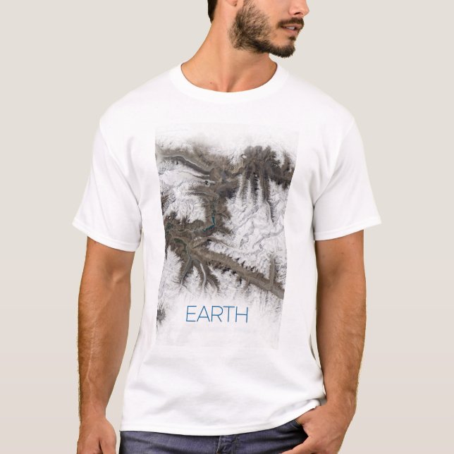 T-shirt Espace Extérieur, Cosmos, Système Solaire, Planète (Devant)