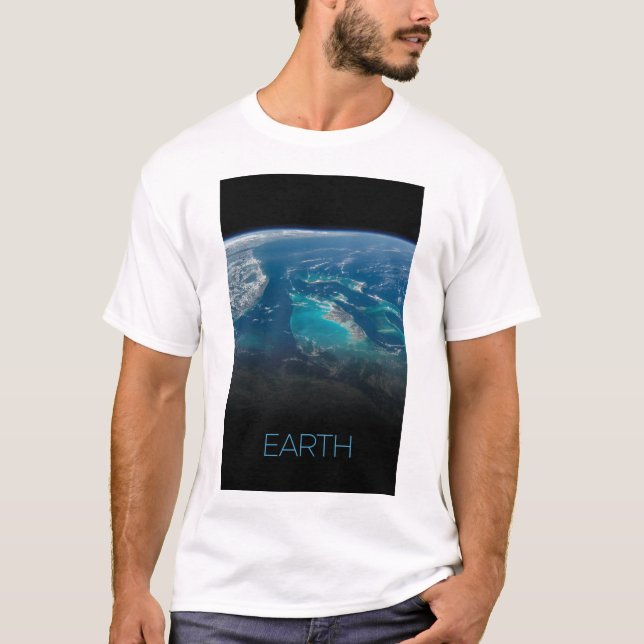T-shirt Espace Extérieur, Cosmos, Système Solaire, Planète (Devant)