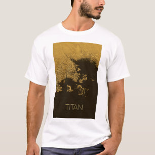T-shirt Espace Extérieur, Cosmos, Système Solaire, Titan L