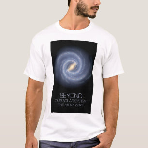 T-shirt Espace Extérieur, Galaxie, Voie Lactée, Cosmos, Un