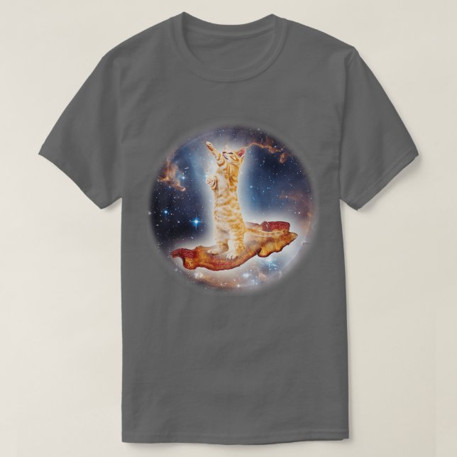 T-shirt Espace extra-atmosphérique Chat Kitty Astronaut Vi (Design devant)