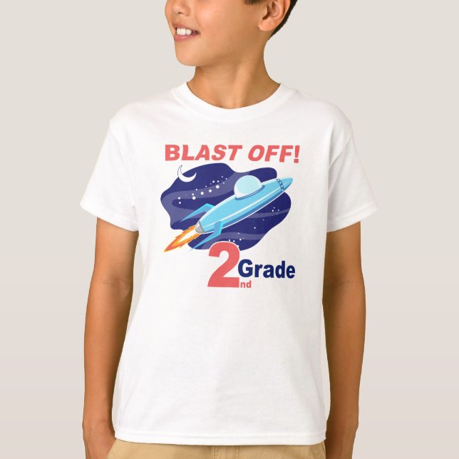 T-shirt Espace extra-atmosphérique de 2e année (Devant)