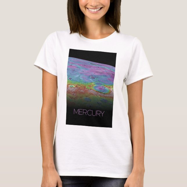 T-shirt Espace extra-atmosphérique, Galaxie, Système solai (Devant)