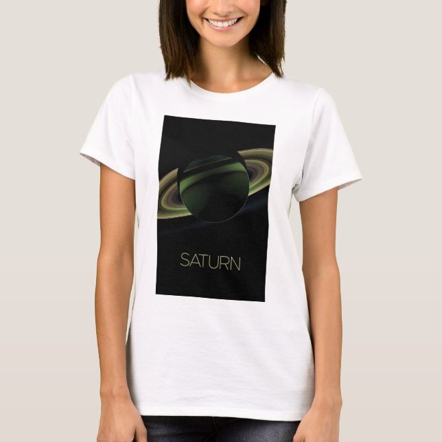 T-shirt Espace extra-atmosphérique, Galaxie, Système solai (Devant)