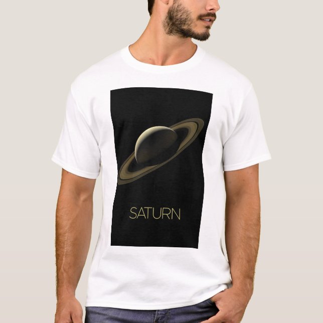 T-shirt Espace extra-atmosphérique, Galaxie, Système solai (Devant)