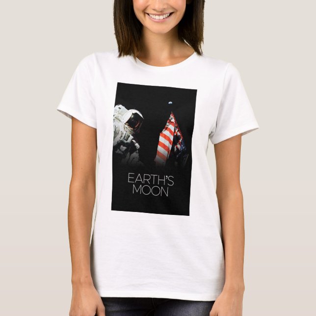 T-shirt Espace extra-atmosphérique, Galaxie, Système solai (Devant)