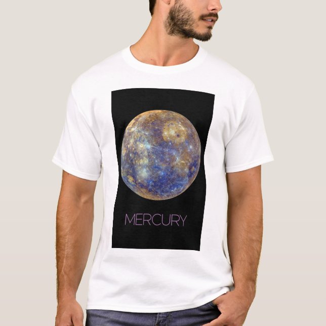 T-shirt Espace extra-atmosphérique, Galaxie, Système solai (Devant)