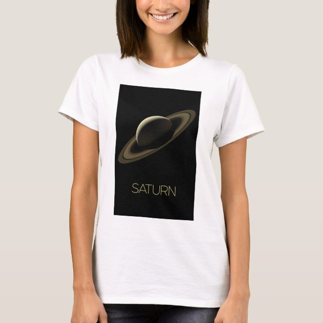 T-shirt Espace extra-atmosphérique, Galaxie, Système solai (Devant)