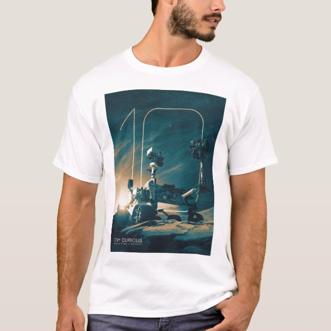 T-shirt Espace extra-atmosphérique, Système solaire, 10 an (Devant)