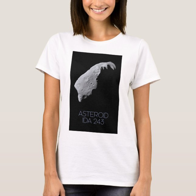 T-shirt Espace extra-atmosphérique, Système solaire, Ceint (Devant)