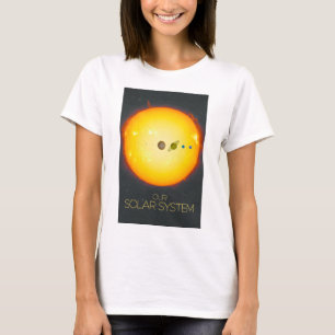 T-shirt Espace extra-atmosphérique, Système solaire, Solei