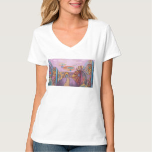 T-shirt espace femme