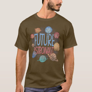 T-shirt Espace Galactique Planètes Science Spatiale Futur