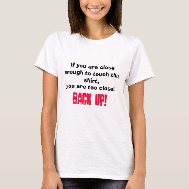T-shirt Espace personnel (Devant)