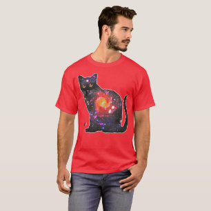 T-shirt Espace Quasar En Chat