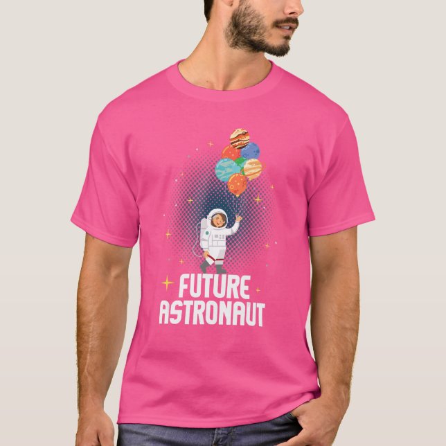 T-shirt Espace Spaceman Astronome Planètes Astronome Futur (Devant)