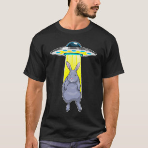 T-shirt Espace Spatial De Lapin