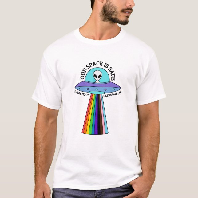 T-shirt Espace Sûr (Devant)