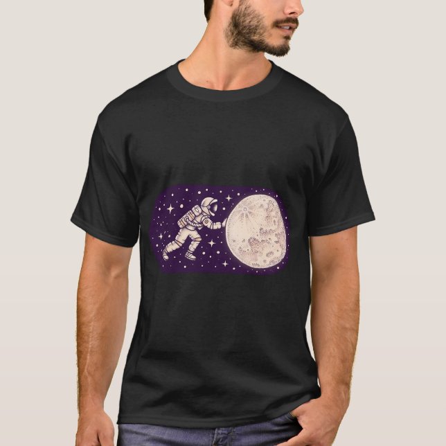 T-shirt Espace sur (Devant)
