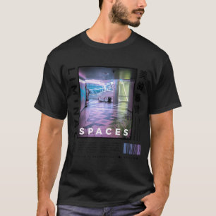 T-shirt Espaces liminaires Rétro 80s 90s Backrooms Vaporwa