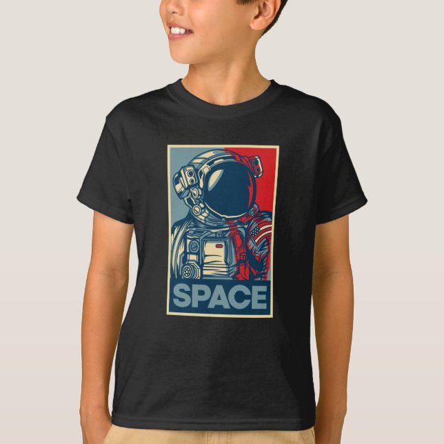 T-shirt Espaces spatiaux (Devant)