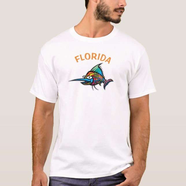 T-shirt Espadon de Floride (Devant)