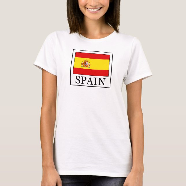 T-shirt Espagne (Devant)
