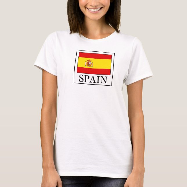 T-shirt Espagne (Devant)