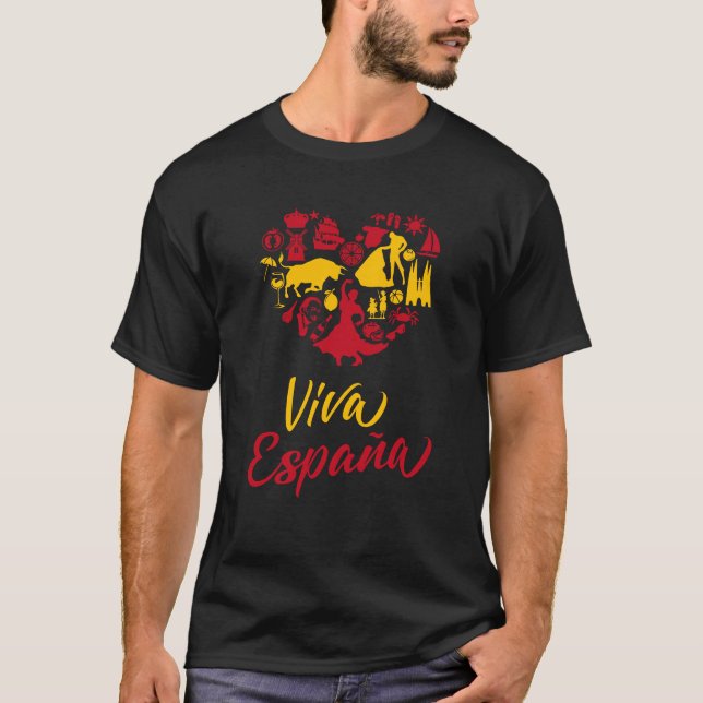 T-shirt Espagne (Devant)
